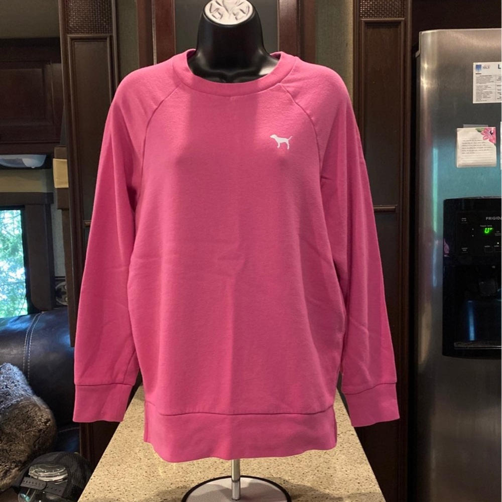 PINK Oversized Sweater Size X Small In Pink